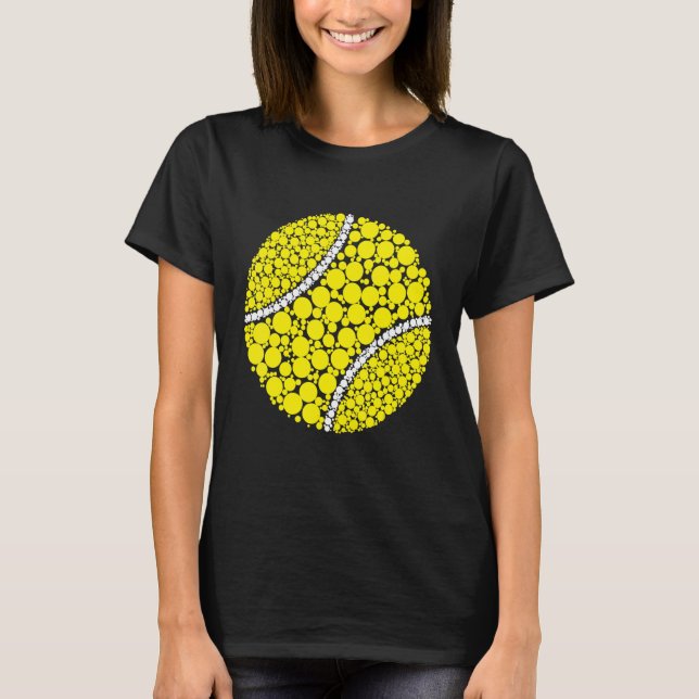 Camiseta Día Internacional del Punto de Polka Amarillo (Anverso)