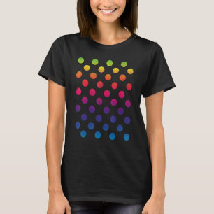 Camiseta Día Internacional del Punto del Arcoiris Polka Mul