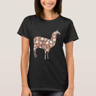 Camiseta Día Internacional del Punto Polka Marrón