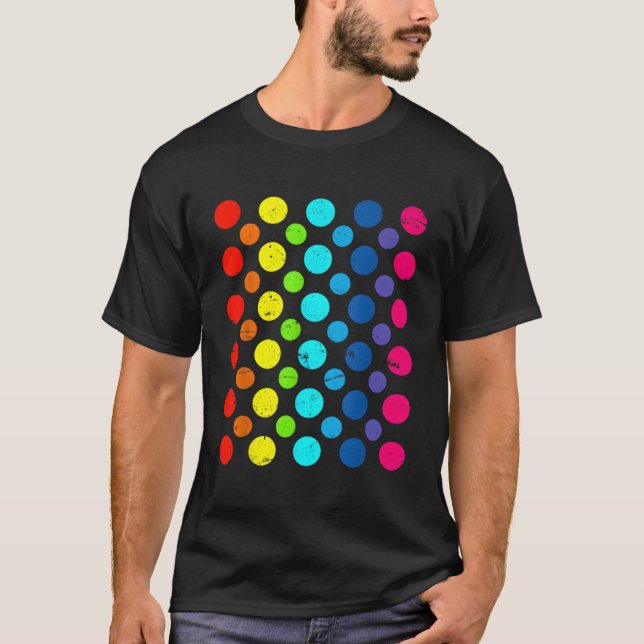 Camiseta Día Internacional del Punto Retro Feliz Día del Pu (Anverso)