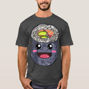 Camiseta Día Internacional del Sushi Maki Salmon Aguacate R