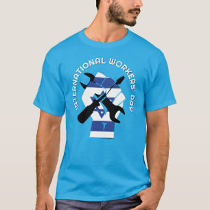 Camiseta Día Internacional del Trabajo en ISRAEL