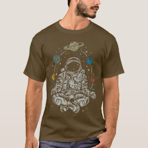 Camiseta Día Internacional del Yoga Astronauta