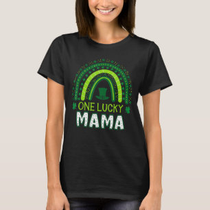 Camiseta Día Iri de One Lucky Mama Rainbow Saint Patricku20