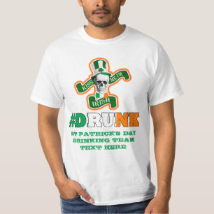 Camiseta Día irlandés de los ebrios