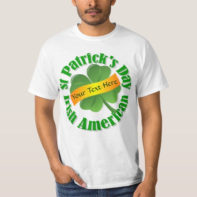 Camiseta Día irlandés de San Patricio (Anverso)