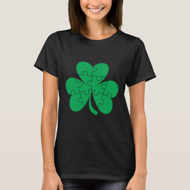 Camiseta Día Irlandés de San Patricio - Conciencia sobre el (Anverso)