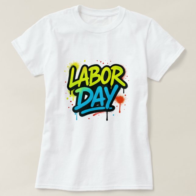 Camiseta día laboral (Diseño del anverso)