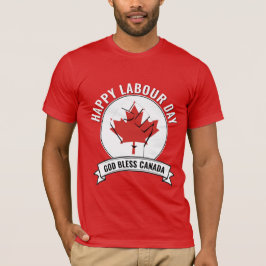 Camiseta DÍA LABORAL DE CANADÁ Patriótica