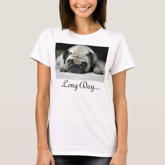 Camiseta Día largo. (Anverso)