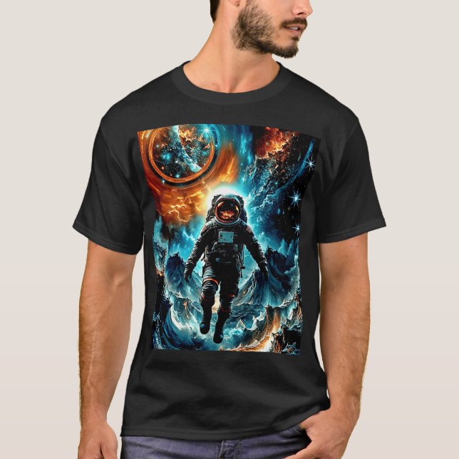 Camiseta Día libre de astronautas (Anverso)