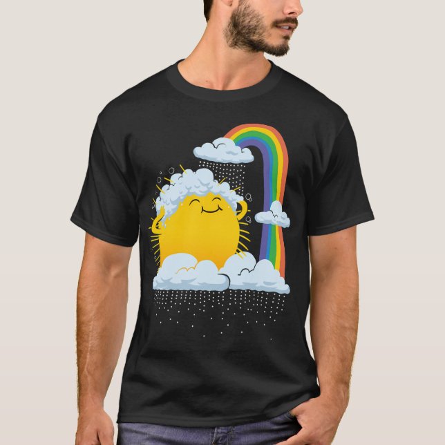 Camiseta Día lluvioso (Anverso)