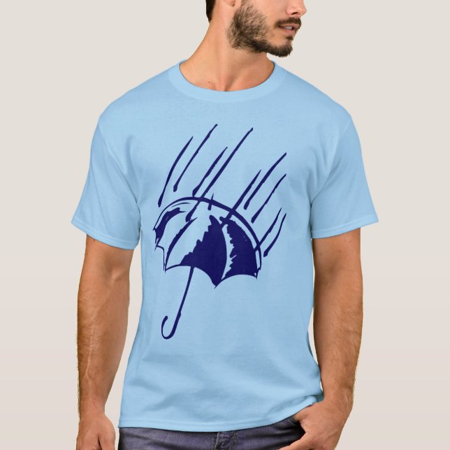 Camiseta Día lluvioso (Anverso)