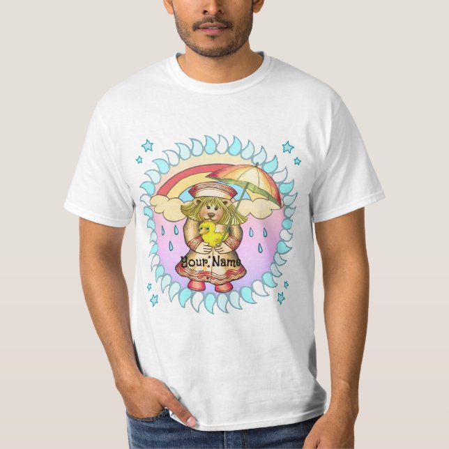Camiseta Día Lluvioso de Betsy Bear (Anverso)
