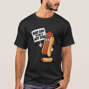 Camiseta Día Malo Divertido Para Ser Un Diseño De Perro Cal