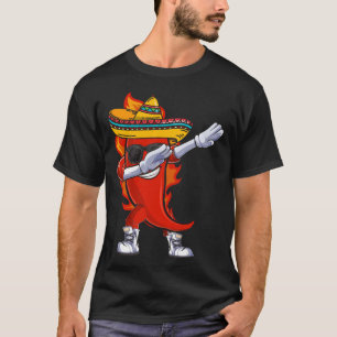 Camiseta Día Mexicano del Burrito Alimentario Infantil