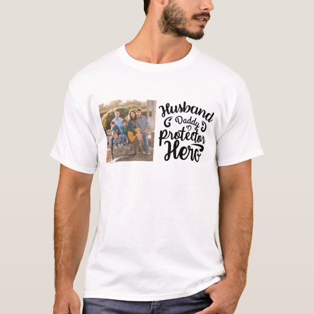 Camiseta Día moderno de los padres de fotografía (Anverso)