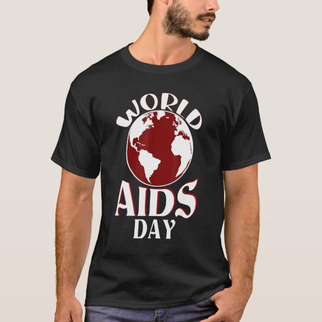 Camiseta Día Mundial contra el SIDA (Anverso)