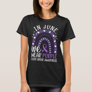 Camiseta Día Mundial De Concienciación Sobre El Abuso De Pe