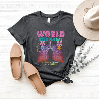 Camiseta Día Mundial de Concienciación sobre el Asma