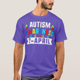 Camiseta Día Mundial de Concienciación sobre el Autismo 202