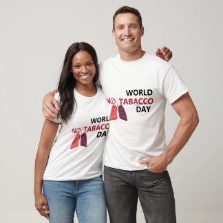 Camiseta Día Mundial de Concienciación sobre el Tabaco Libr