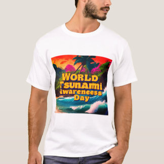 Camiseta Día Mundial de Concienciación sobre el Tsunami Cam