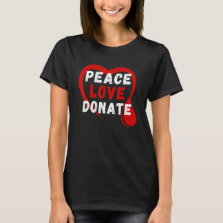 Camiseta Día Mundial de Donantes de Sangre Cada Gota Cuenta