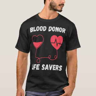 Camiseta Día Mundial de Donantes de Sangre Donación Donante
