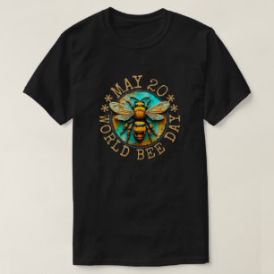 Camiseta Día Mundial de la Abeja 20 de mayo