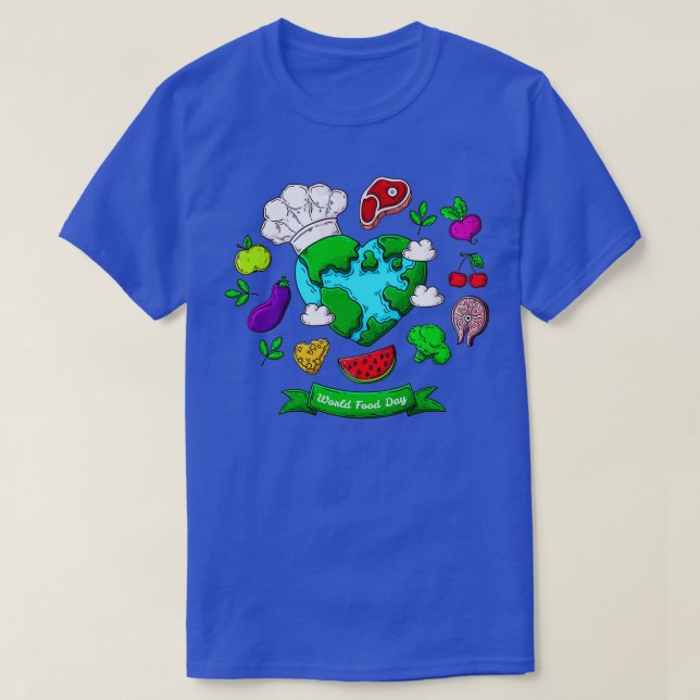 Camiseta Día Mundial de la Alimentación (Diseño del anverso)