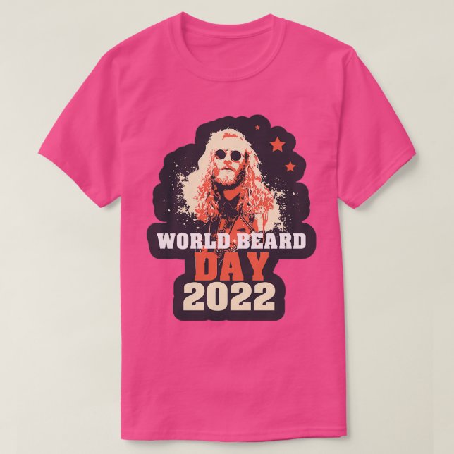 Camiseta Día Mundial de la Barba 2022 (Diseño del anverso)