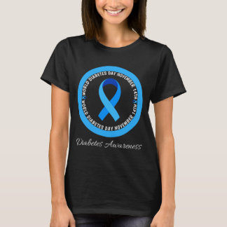 Camiseta Día Mundial de la Diabetes 2023 Diabetes Tipo 1 Ti