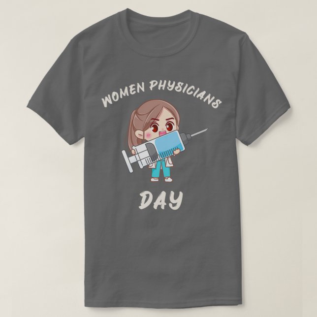 Camiseta Día Mundial de la Médica Femenina (Diseño del anverso)