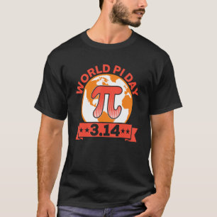 Camiseta Día Mundial De La Paz 3 14 Días De Matemáticas