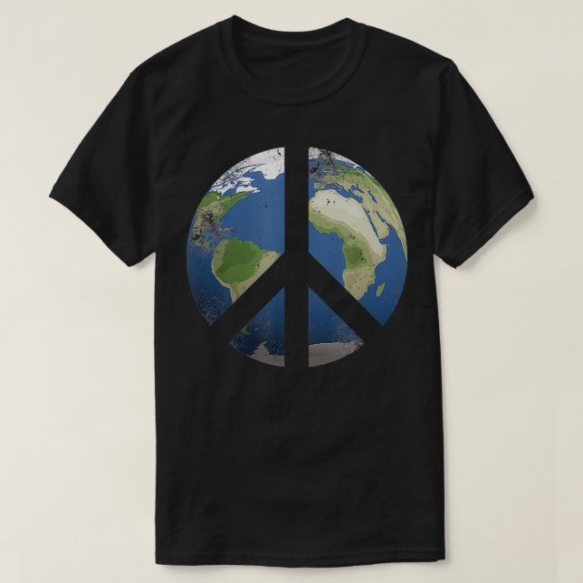 Camiseta Día Mundial de la Paz Tierra Conciencia Celebració (Diseño del anverso)
