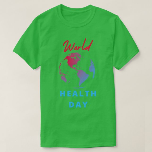 Camiseta Día Mundial de la Salud 1 (Diseño del anverso)
