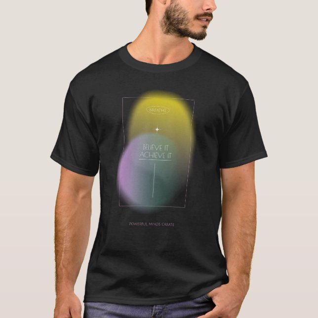 Camiseta Día Mundial de la Salud Mental - Alcanzar la creen (Anverso)