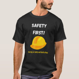 Camiseta Día Mundial De La Seguridad Y La Salud En La Prime