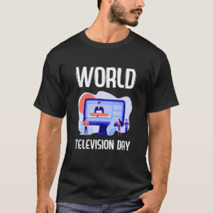 Camiseta Día Mundial de la Televisión Naciones Unidas