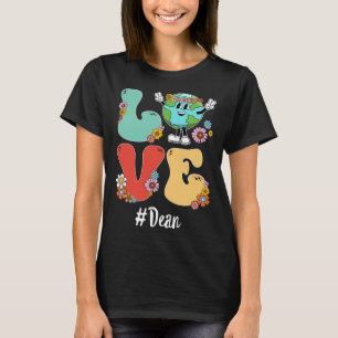 Camiseta Día Mundial de la Tierra 2023 para el amor retro D