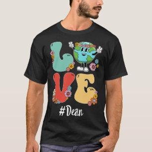 Camiseta Día Mundial de la Tierra 2023 para el amor retro D