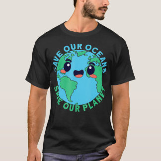 Camiseta Día Mundial de la Tierra Salven nuestro planeta Ti