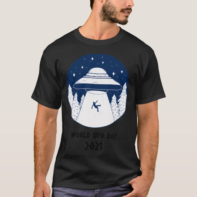 Camiseta Día Mundial De La Ufo 2021 (Anverso)