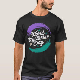 Camiseta Día mundial de la vegetación