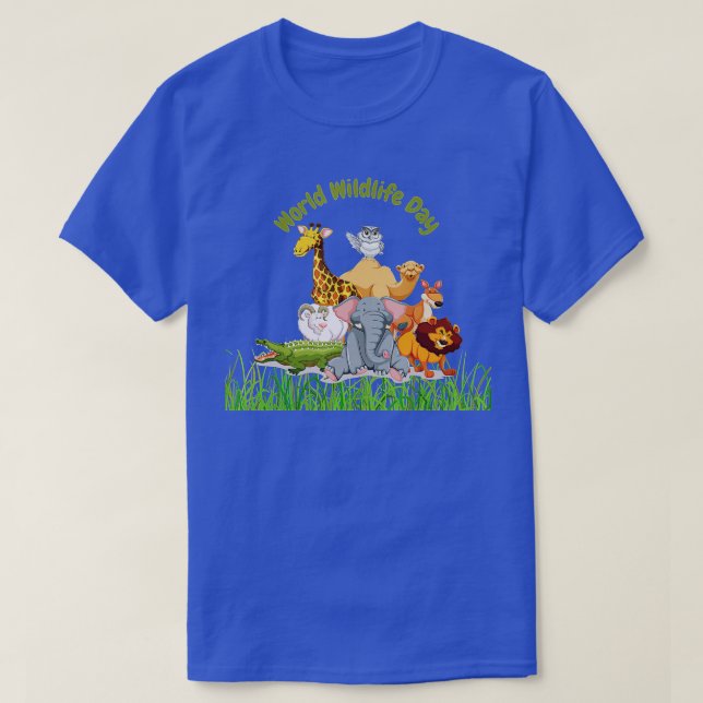 Camiseta Día Mundial de la Vida Silvestre  (Diseño del anverso)