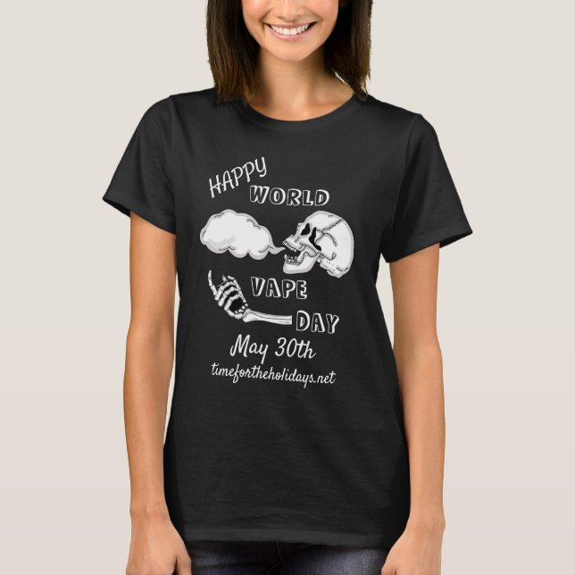 Camiseta Día Mundial de la Violación | 30 de mayo (Anverso)