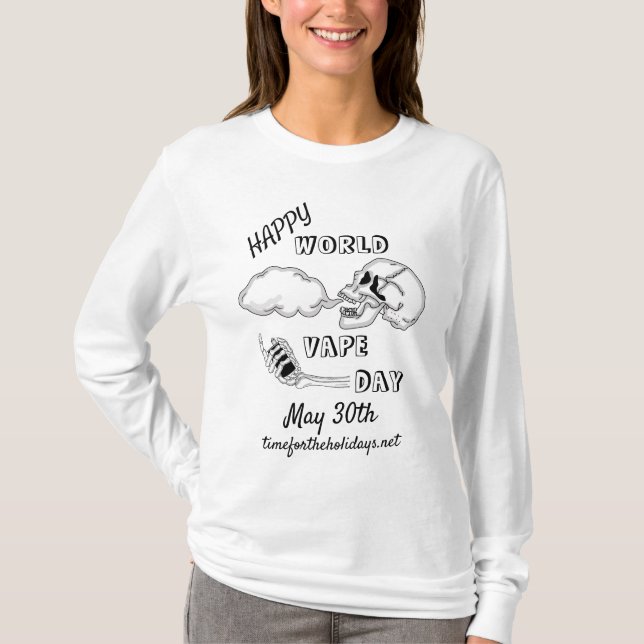 Camiseta Día Mundial de la Violación | 30 de mayo (Anverso)