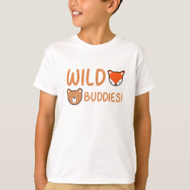 Camiseta Día Mundial de los Animales - Amigos salvajes