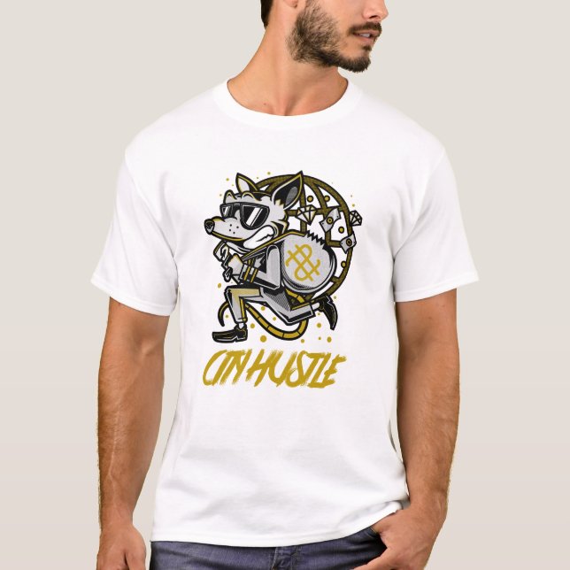 Camiseta Día Mundial de los Animales - Rata de Negocios de  (Anverso)